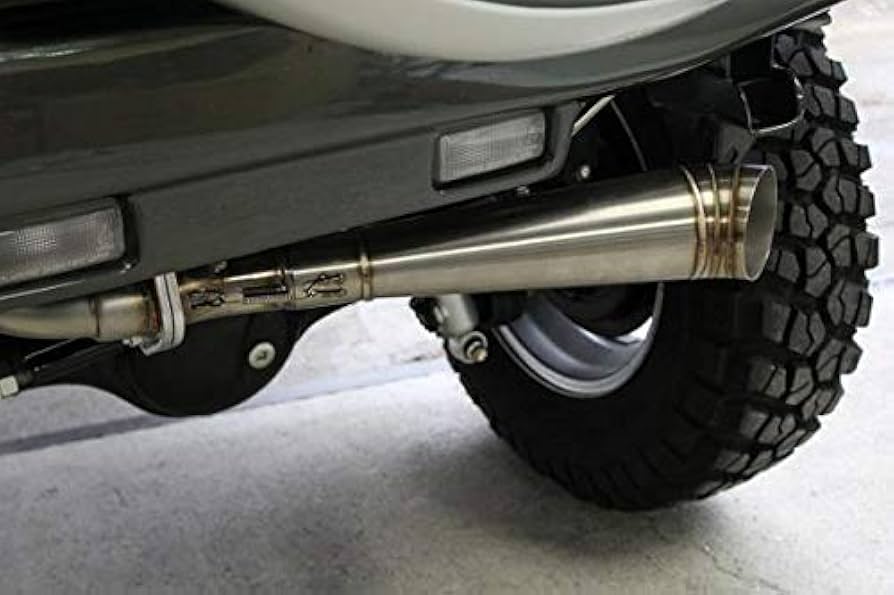 Amazon | ジムニー マフラー JB23W 1型～10型 ショートバンパー用 右