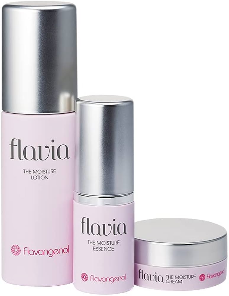 Amazon.co.jp: ザ モイスチャー 基本3点セット フラビア 高濃度