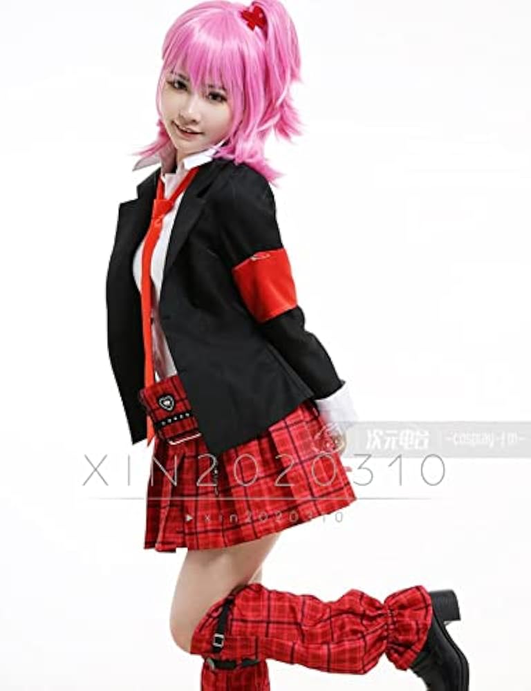 Amazon.co.jp: [XIN XIN] しゅごキャラ！ 日奈森あむ コスプレ衣装 +