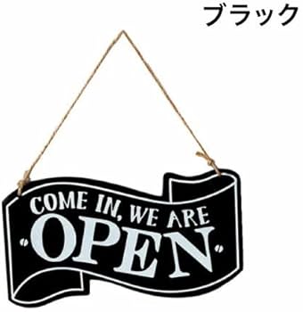 Amazon.co.jp: HADWAO オープン クローズ リバーシブル 木製 両面 看板