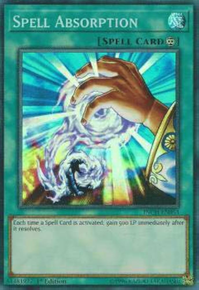 魔法吸収 旧アジア版 レリーフ Spell Absorption 旧アジア 魔法吸収