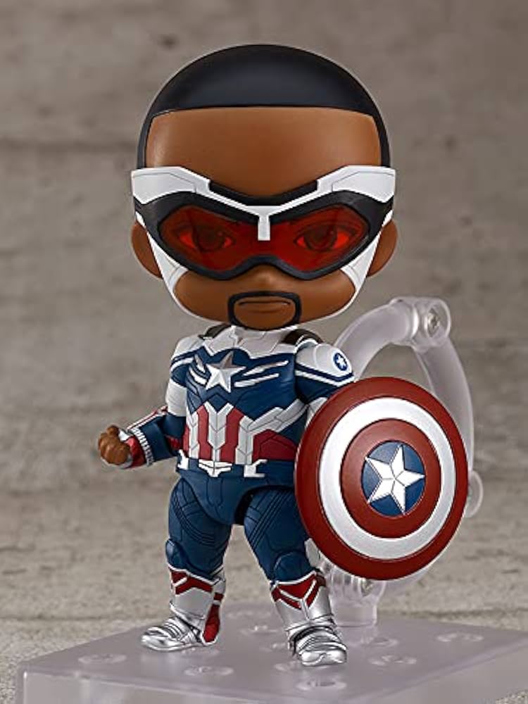 Amazon.com: Good Smile Nendoroid Captain America (Sam Wilson) DX