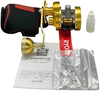 RYOBI VARIUS GR ベイトリール ゴールド RYOBI VARIUS GR30 Slow