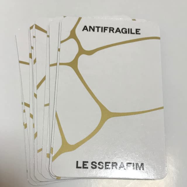 Amazon.co.jp: LESSERAFIM ルセラフィム ANTIFRAGILE トレカ 15枚