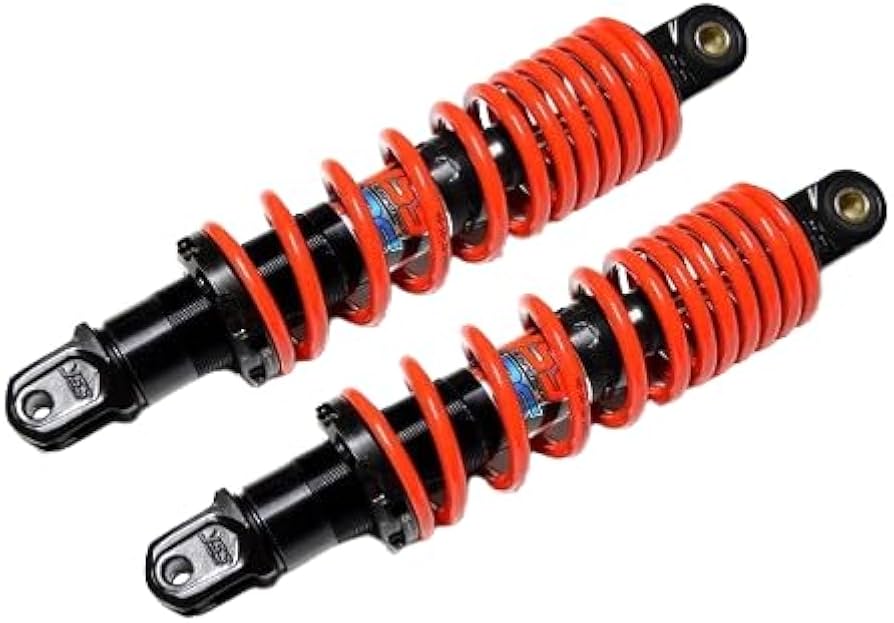 Amazon | KN企画 YSS リアサスペンション【ブラック/レッド】285mm
