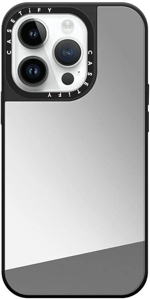 Amazon.com: CASETiFY Mirror iPhone 14 Pro Case [Reflective / 4.9ft