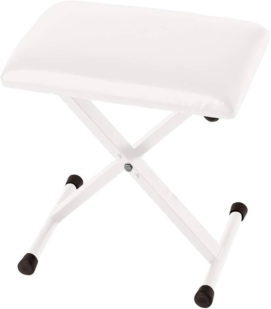 Amazon | KORG ピアノ用 X型椅子 PC-110 WH ホワイト | ベンチ | 楽器