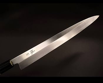 Amazon | 堺製プロ仕様 魄刃 Hakuba 本霞白二鋼 柳刃包丁8寸 240mm