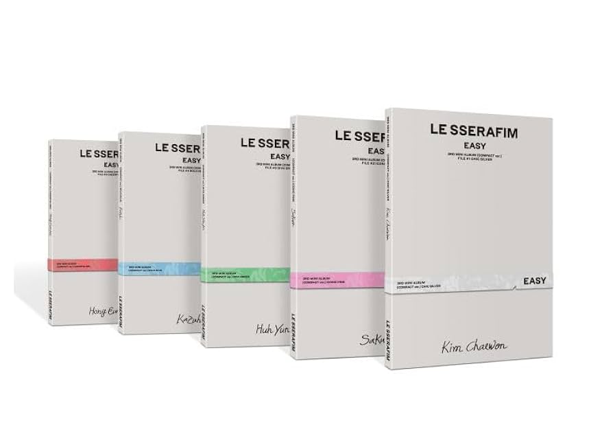 LE SSERAFIM EASY サノク 事前収録 限定 サクラ LE SSERAFIM EASY