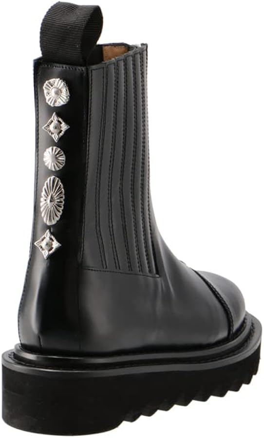 Amazon | [TOGA PULLA] [トーガ プルラ] レザー メタル ジップブーツ