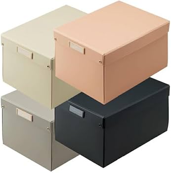 Amazon.co.jp: LIHIT LAB.(リヒトラブ) Roomy 折りたたみボックス 深型