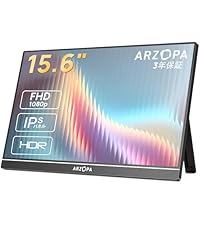 Amazon.co.jp: ARZOPA 15.6インチ モバイルモニター ポータブル