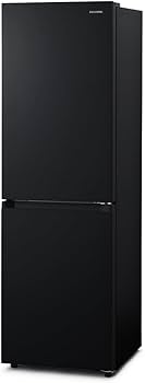 Amazon | アイリスオーヤマ 冷蔵庫 274L ブラック 幅54.7cm IRSN-27A-B