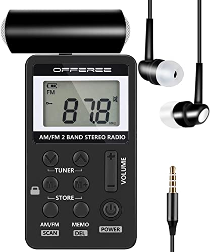 Amazon.co.jp: 携帯ラジオ ポケット式 【ワイドfmに対応 スピーカー