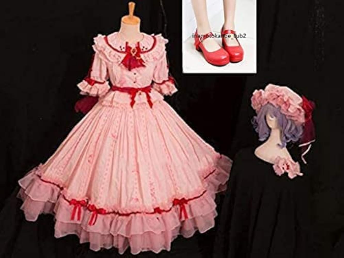 Amazon.co.jp: [YUOK] 【東方紅魔郷】レミリア・スカーレット コスプレ