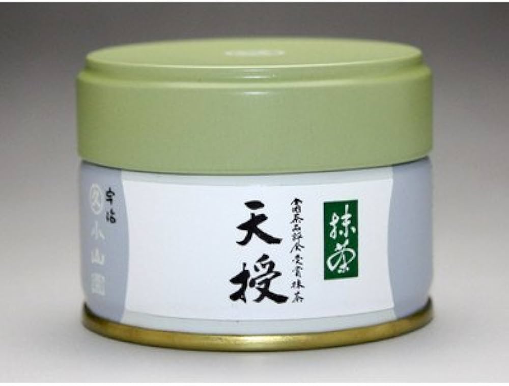 Amazon | 丸久小山園の抹茶 濃茶/薄茶天授 20g 缶詰 (てんじゅ) | 丸久