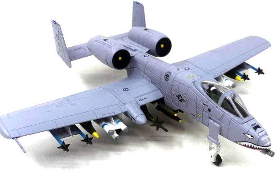 Amazon | 合金A-10攻撃機サンダーボルトIIモデル航空機モデル1:100