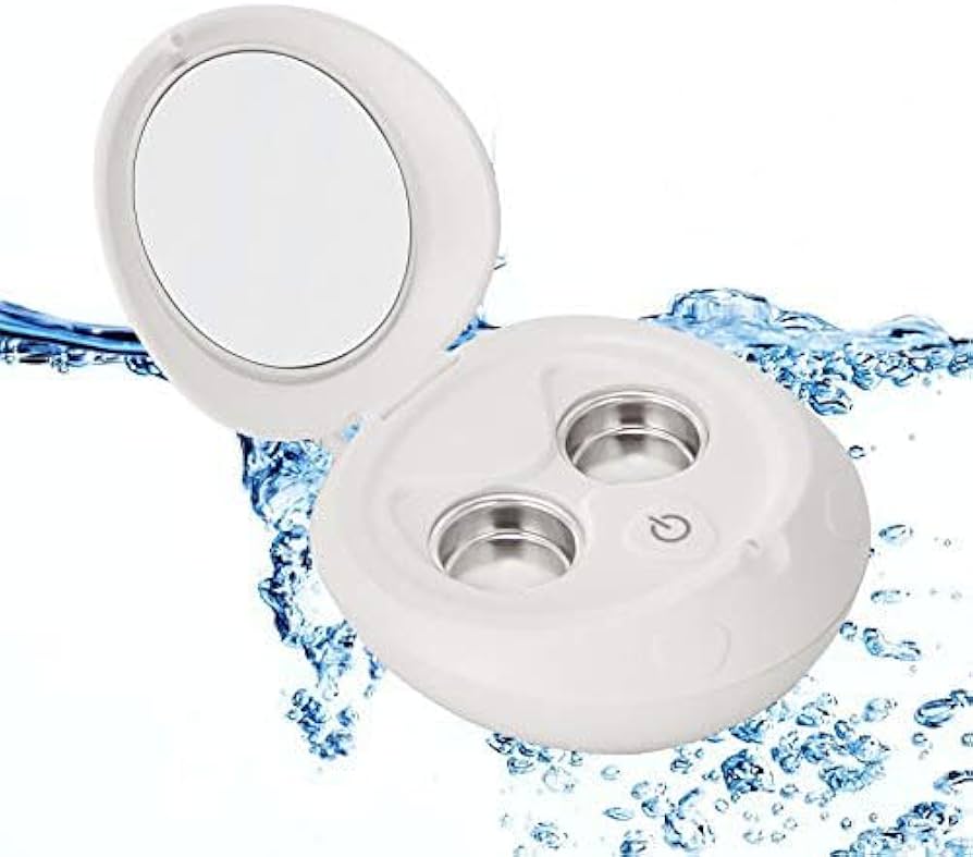 Amazon.co.jp: Mxmoonant 超音波コンタクトレンズ洗浄機 100KHz 超音波