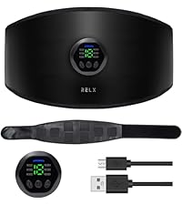 Amazon.co.jp: RELX EMS Abdominal Belt, No Gel Sheet Required, 6