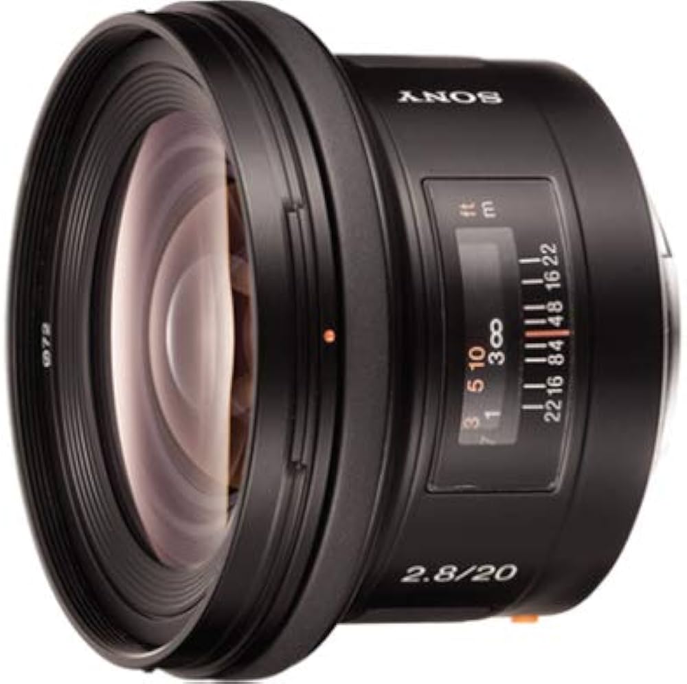 Amazon | SONY 20mm F2.8 SAL20F28 | レンズフード 通販