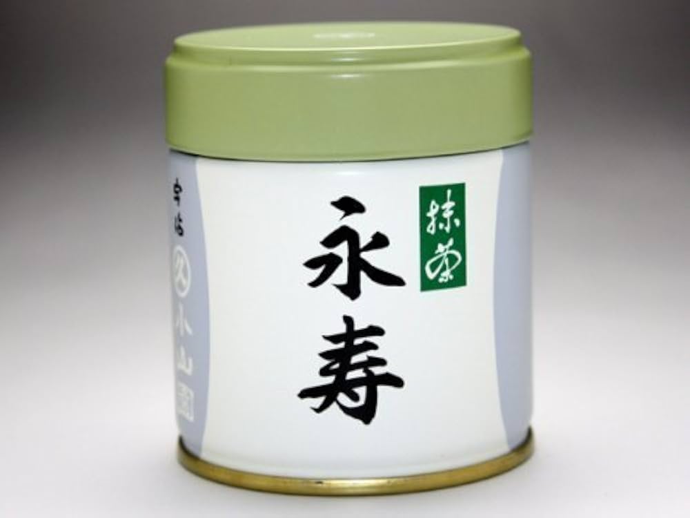 Amazon | 宇治の老舗 丸久小山園製 抹茶 永寿 40グラム プルトップ缶入