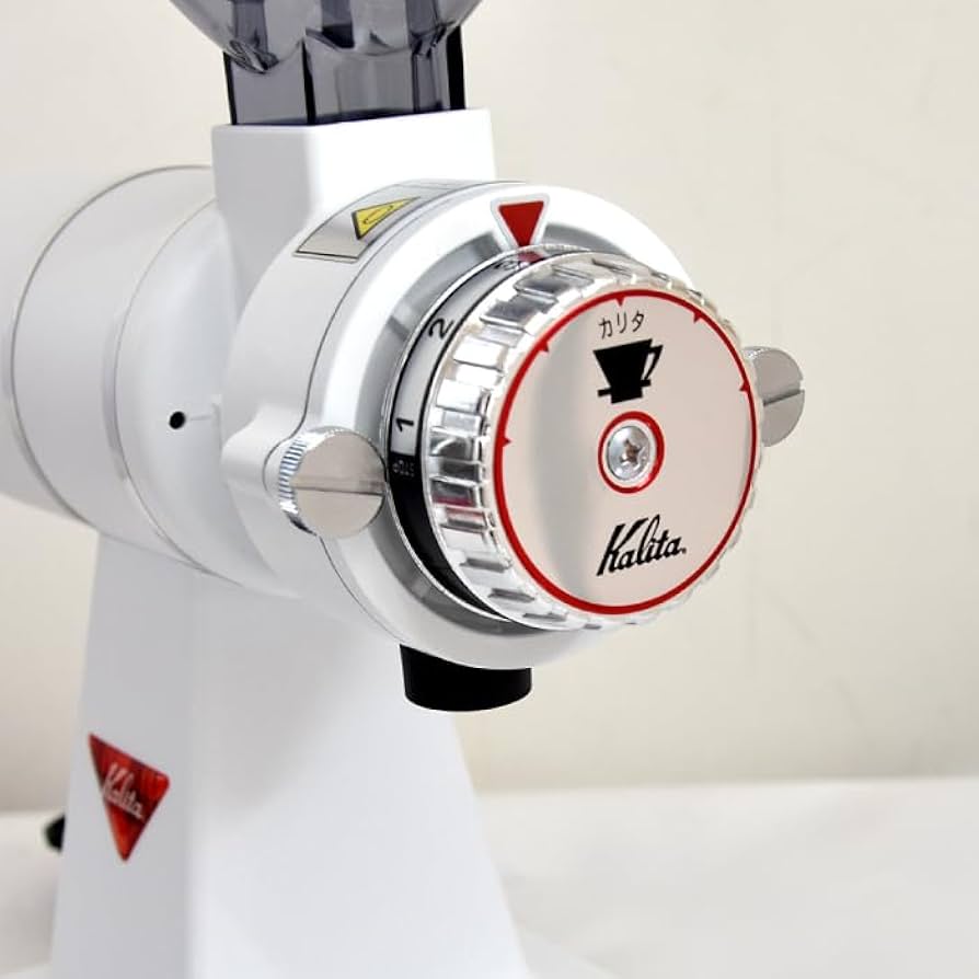 Amazon | 【限定カラー ホワイト】ナイスカットG 電動コーヒーミル