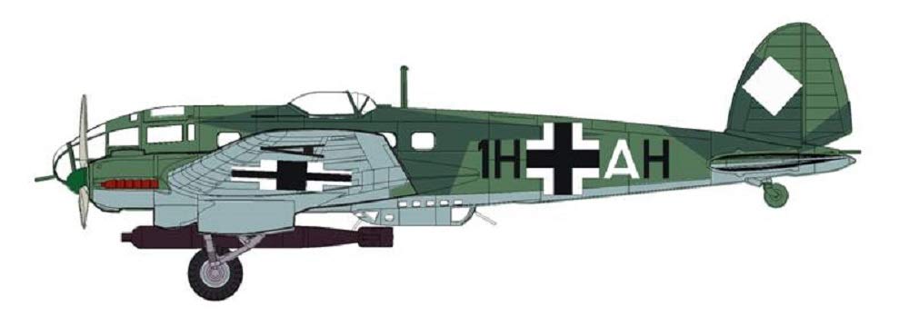 Amazon | ローデン 1/144 ドイツ空軍 ハインケルHe111H- 6双発爆撃機