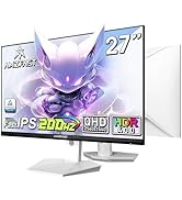 Amazon.co.jp: Amzfast 27インチゲーミングモニター 白 WQHD(2560x1440