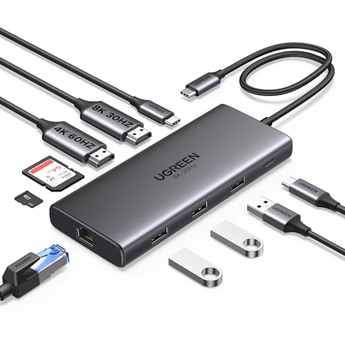 Amazon | UGREEN Revodok Pro 210 10 in 1 USB-Cドッキング
