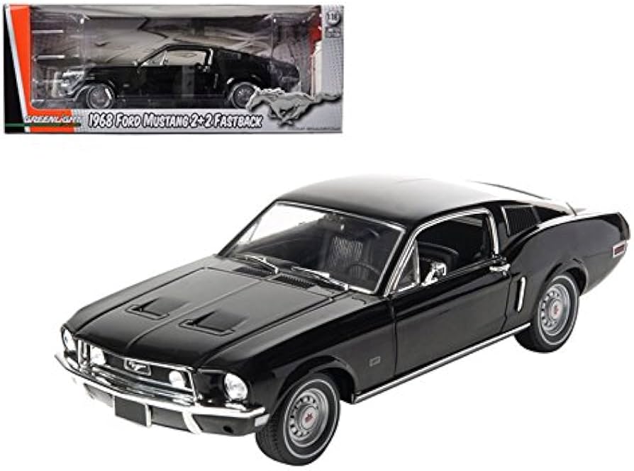 Amazon.co.jp: Greenlight 1968 フォード マスタング GT 2+2 ファスト