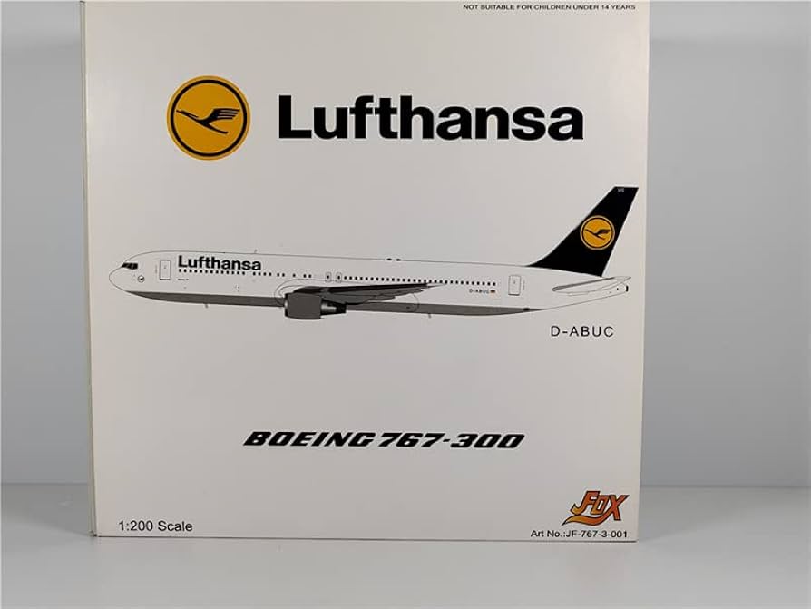 Amazon.com: for JFOX for Lufthansa for Boeing B767-300 D-ABUC 1
