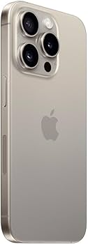 Amazon.com: Apple iPhone 15 Pro Max, 256GB, Natural Titanium for