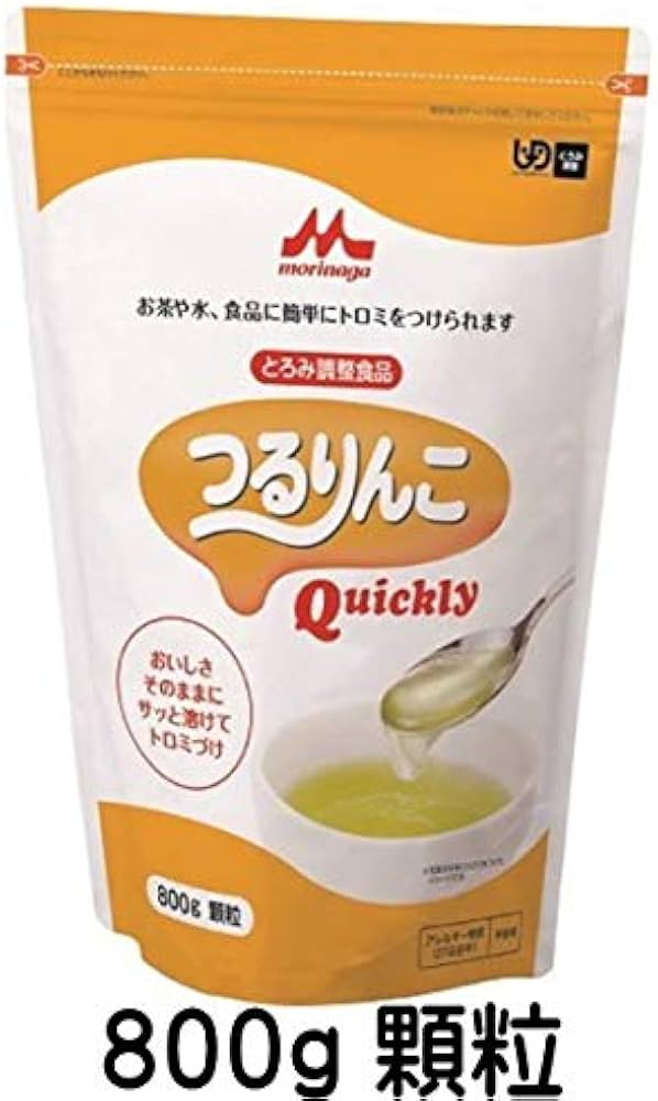 Amazon.co.jp: つるりんこ Quickly 800g 2袋セット【とろみ調整食品