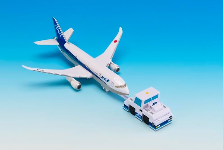 Amazon.co.jp: 飛行機プルバックブロック ANA : おもちゃ