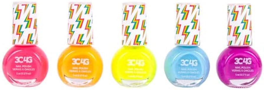 Amazon.co.jp: ハナヤマ(HANAYAMA) キッズコスメ 水溶性ネイル5本入り