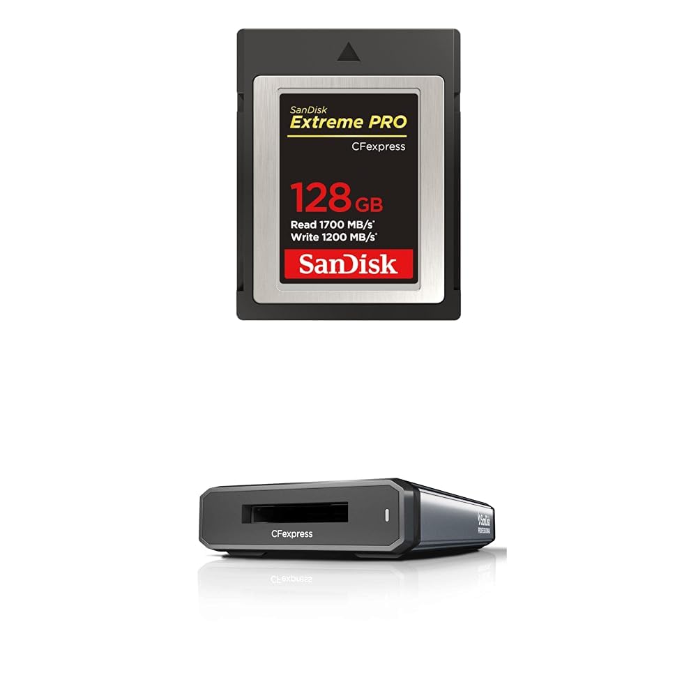 Amazon | 【カードリーダーセット】CFexpress Type B 128GB 最大読取り
