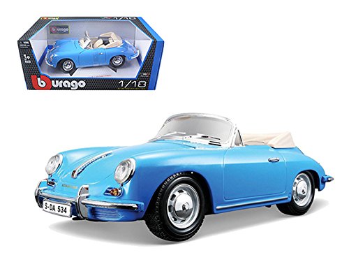 Amazon.co.jp: ブラーゴ ポルシェ 356 B オープン ミニカー 1/18