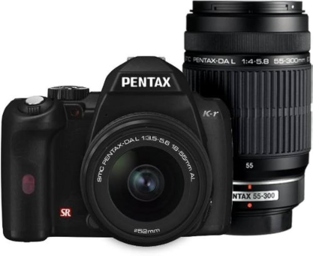 Amazon | PENTAX デジタル一眼レフカメラ K-r Wズームキット ブラック
