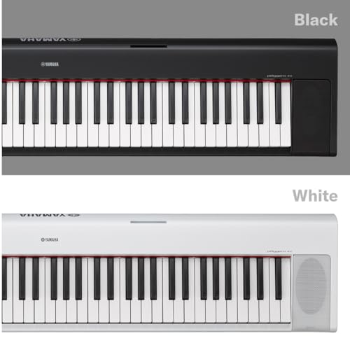 ヤマハ(YAMAHA) - YAMAHA 電子キーボード piaggero ブラック NP-12B の
