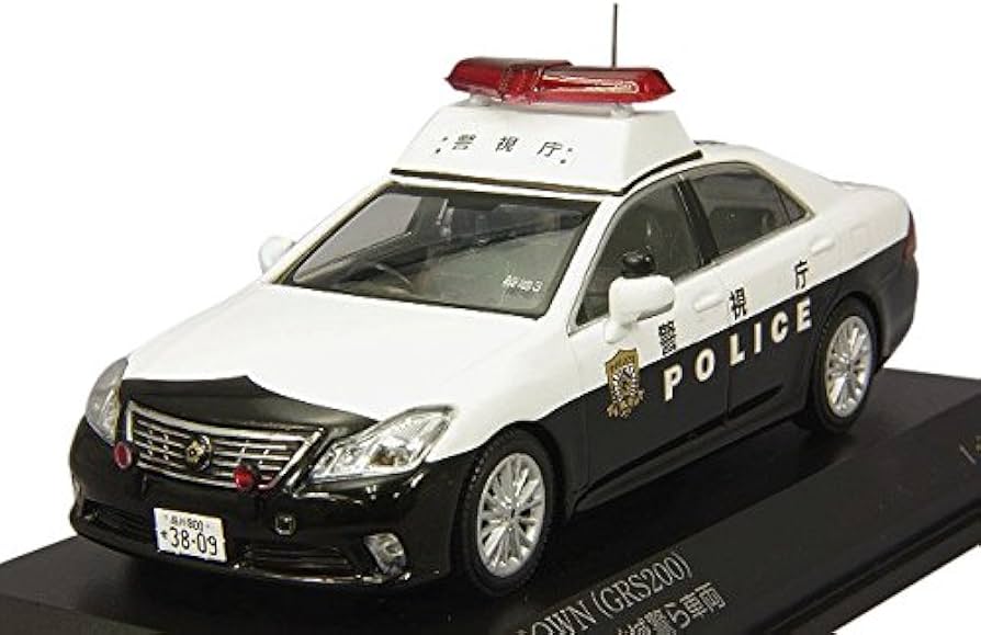 Amazon | RAI'S 1/43 トヨタ クラウン 警視庁所轄署地域警ら 築3 完成
