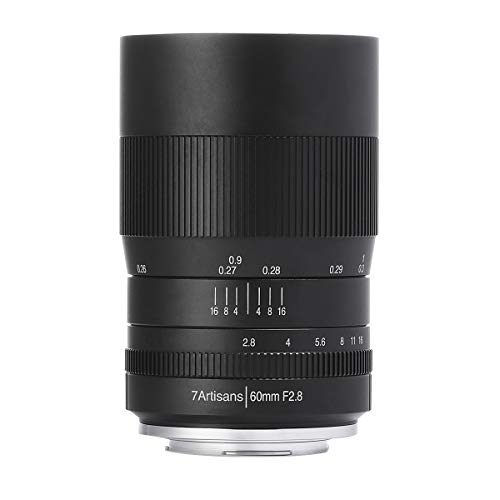Amazon.co.jp: 七工匠 7Artisans 60mm F2.8 Macro Eマウント ソニーE
