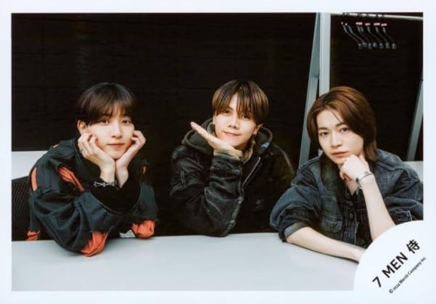 Amazon.co.jp: 7 MEN 侍 公式 生 写真（中村嶺亜・佐々木大光・今野