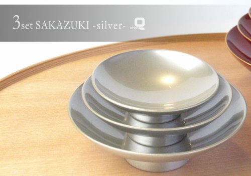 銀杯3点 200g. 純銀品 SILVER 銀製(何でも屋) 銀杯3点 200g. 純銀品