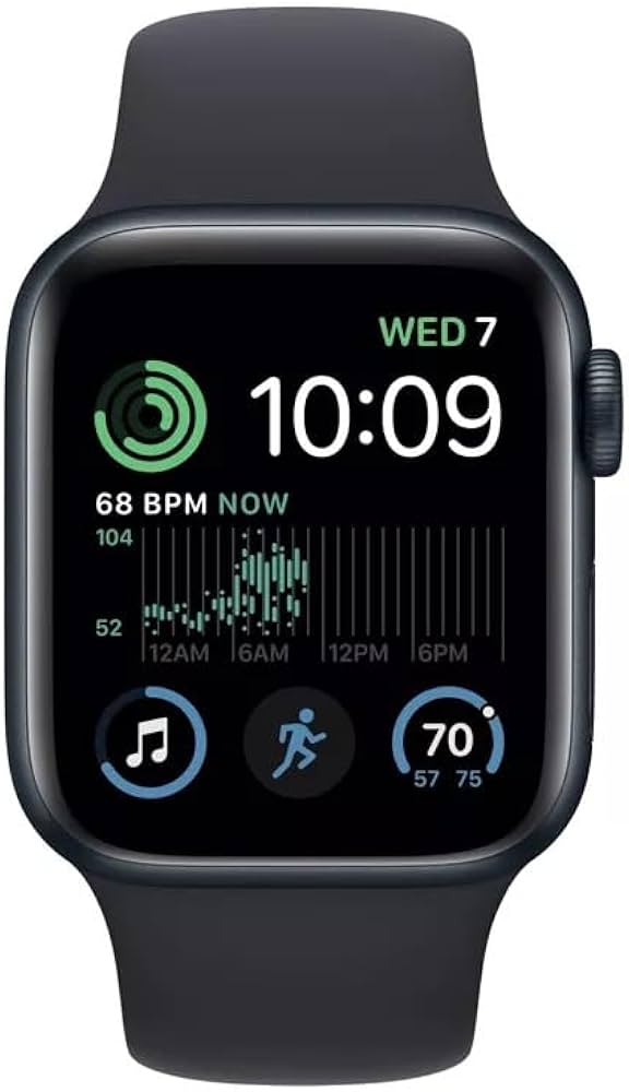 Apple Watch Series 7 45mm (GPS) Aluminum Black with Black Sport