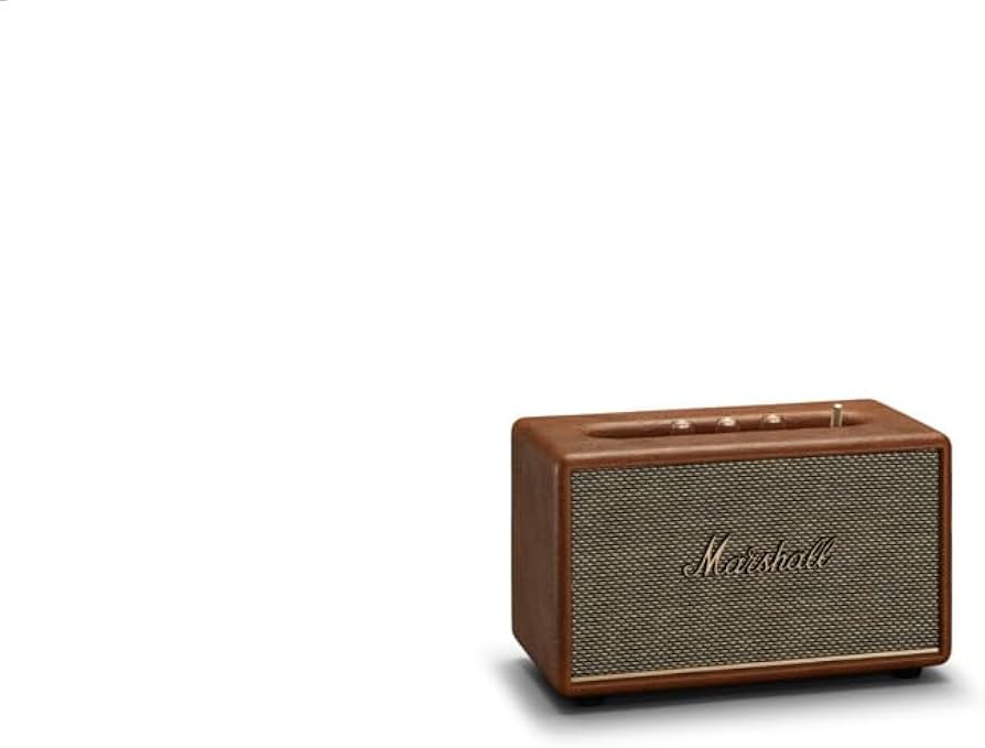 Amazon.com: Marshall Acton III Bluetooth Speaker, Brown : Electronics