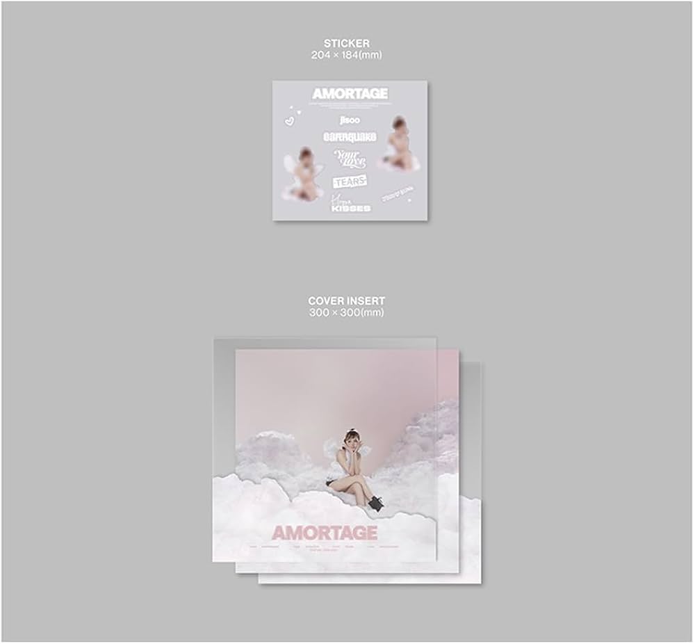 Amazon.co.jp: [LP] JISOO - MINI ALBUM [AMORTAGE] VINYL (HEART VER