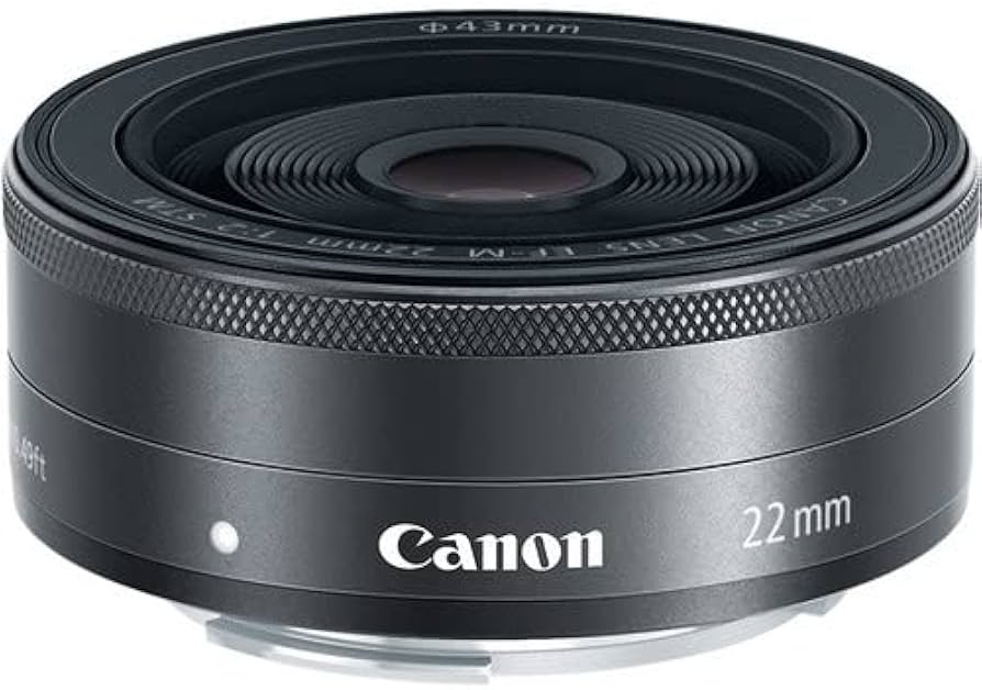 Amazon.com : Canon EF-M 22mm f2 STM Compact System Lens (Black