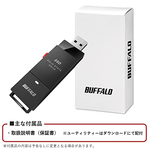 SSD-PUT1.0U3-B/Nをレビュー！USBメモリサイズで容量1TB、バッファロー
