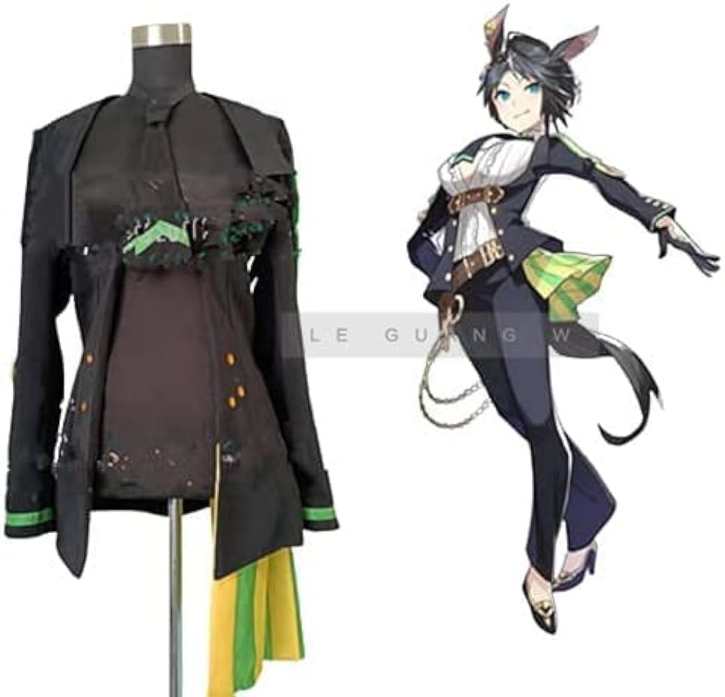 Amazon.co.jp: ウマ娘 プリティーダービー フジキセキ 勝負服 コスプレ