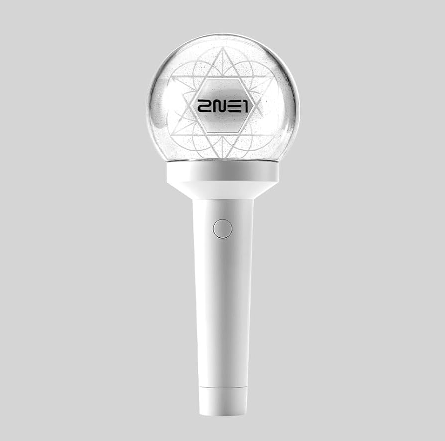 Amazon.com: 2NE1 - OFFICIAL LIGHT STICK (White ver.) : Sports